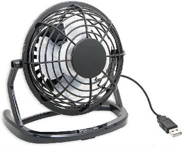 Mini USB Fan with Power Adapter