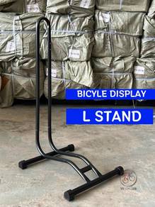 Bicycle Display Stand L Shape / 2 In 1 Bike Rack