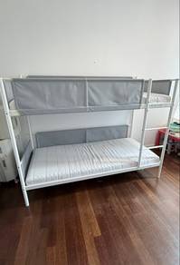 IKEA VITVAL Bunk Bed with Mattresses