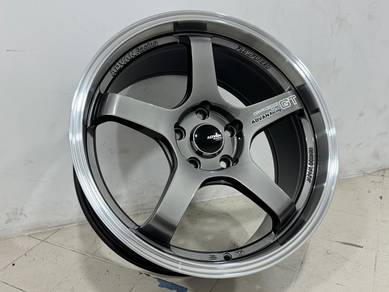 Sport rim baru 18 advan gt Mazda x50 s70 civic fe