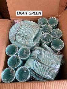 Plastic Dinner Set 300 Pcs 2.0