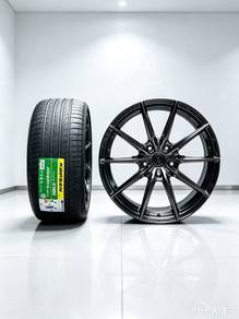 BMW E90 F30 F32 X1 E84 18" Rim + Tayar Baru R520