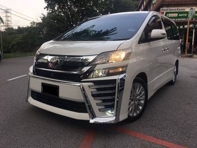 Toyota Vellfire Z G-EDITION in Petaling Jaya, SGR