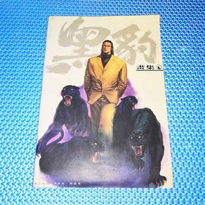 Vintage 90s 馬榮成 Ma Weng Seng 黑豹畫集 Black Panther