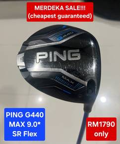 CHEAPEST!!! PING G440 MAX Driver (9.0*) SR