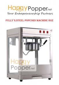 Mesin Fully S.Steel Popcorn machine maker 8oz