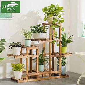 Plant Rack Rak Bunga Flower Shelf Stand Outdoor