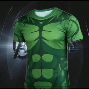 S16465 AVENGERS INCREDIBLE HULK QUICK DRY T-SHiRTS
