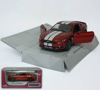 2015 Ford Mustang GT 1:38 Diecast car - Orange