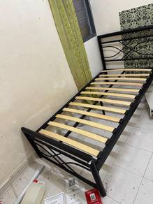 Katil Single Besi Solid [Paling Murah]