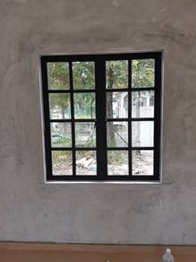 Swing Window Petak Design -Aluminium Kace
