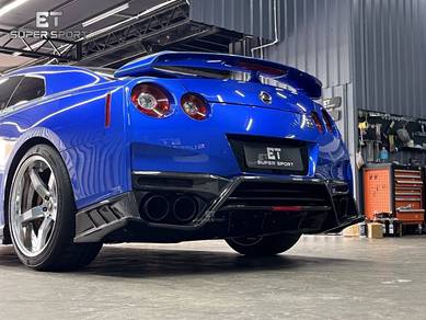 Nissan GTR35 Front Lip Side Skirt Diffuser Spoiler