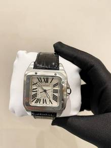 2018 Cartier Santos 100 XL REF 2656 White Roman