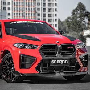 BMW X6M F96 LCI Dry Carbon Fiber Aero kit Sooqoo