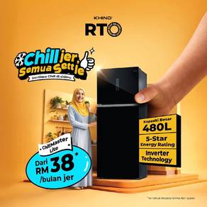 Ansuran Fridge 480L Peti Sejuk Khind Kuantan