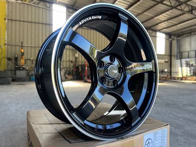 Sport Rim Baru 17 Advan TC4 GB Siap trade in 5x100