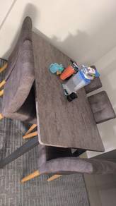 meja makan 6seater