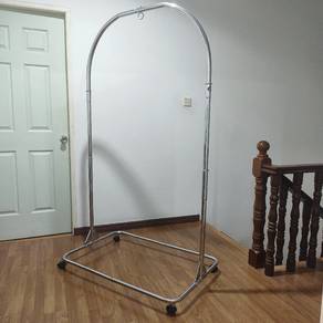 rack buaian baby stainless steel