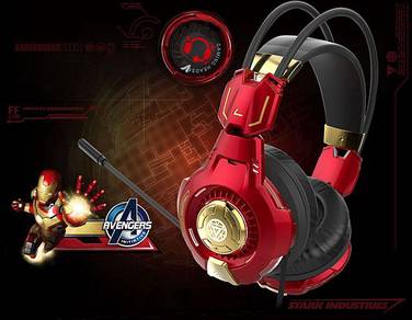 E-Blue Gaming Headset Iron Man 3