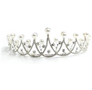 Pearl Wedding Tiara Crown