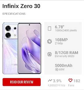 infinix zero 30 5G