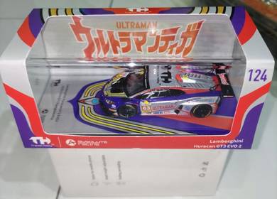 TH Ultraman Tiga Lambo Huracan 1/64 Diecast Car 