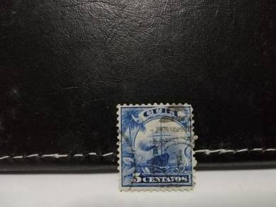1899 Cuba Stamp Ship