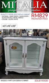 Quality Solid Wood Low Display Cabinet | Kabinet 