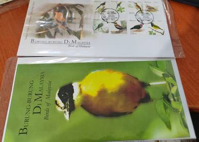 First Day Cover Bird Definitive 8v Malaysia 2005