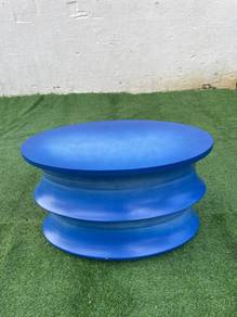YE55N Bangku Meja Tepi Designer Fiberglass Stool