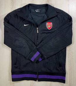 Nike Youth Arsenal Black Track Top #BK Used