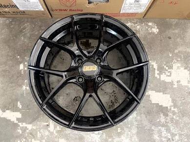New rim 15x6.5jj BBS F1-R flow form axia myvi city