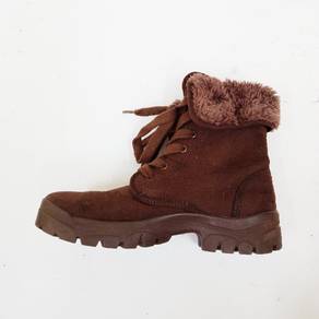 Ocean Pacific Suede Leather Lace Up Boot