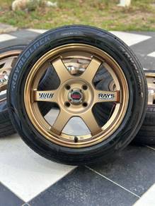 Te37 15 inch sportrim Axia bezza myvi jazz