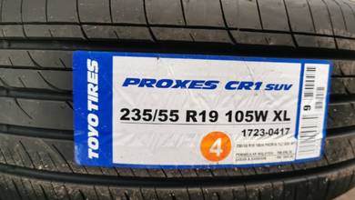 235 55 19 TOYO CR1 SUV Tayar Tyre New 2026