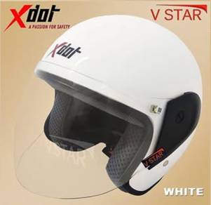 MOTORCYCLE HELMET XDOT G518 Topi Keledar Motosikal