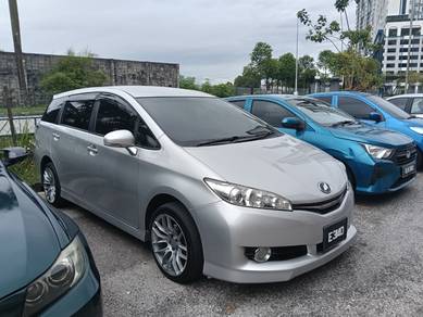 Toyota Wish X in Cyberjaya, SGR