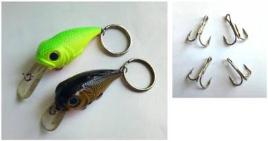 Crankbait keychain set