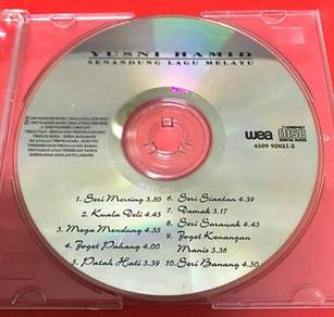YUSNI HAMID - SENANDUNG LAGU MELAYU Cd (NO COVER)