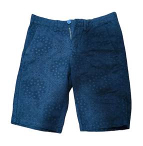 INDUSTRIE BASIC Black Paisley Tailored Shorts Man