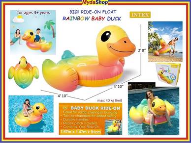 INTEX BABY DUCK Swim Pool Ride-On Float. Pelampung