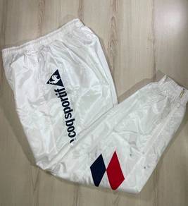 Le Coq Sportif White Track Pants #DL Used