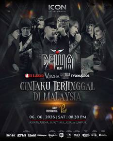 DEWA 19 - CINTAKU TERTINGGAL DI MALAYSIA (1 tiket)
