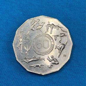 Australia 50 Cents- XVII Commonwealth Games