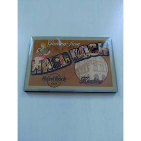 SALE. Hard Rock Cafe Krakow Greetings magnet