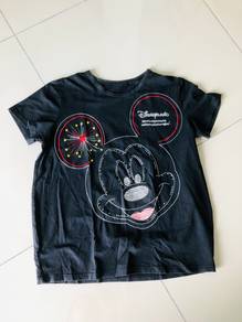 Vintage-Wash Disneyland Mickey Tee (Size L)