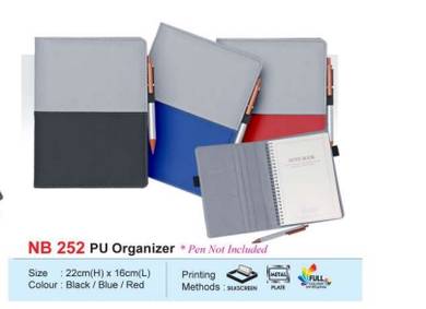 Notebook PU Organizer NB 252