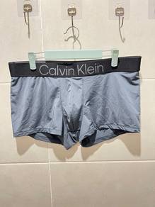 Calvin Klein XL （ GREY ） Mens Boxer Trunk Underwea