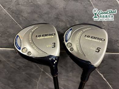 Dunlop Hi-Brid golf 3&5 wood flex R
