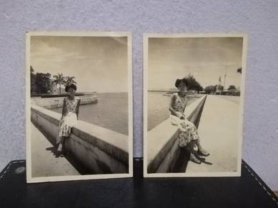 2 Vintage Photos Esplanade Penang